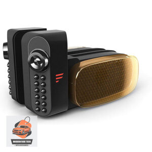 Wireless RV Side Camera System – Amber Running Lights with Left & Right Cameras, Night Vision, Motion Detection, Wide-Angle View, Waterproof